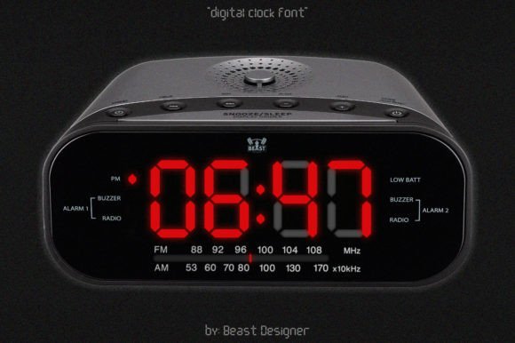 Digital Clock Font: Modern Clarity for Every Project