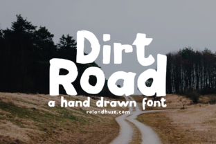 Dirt Road: A Rustic Hand-Drawn Typeface