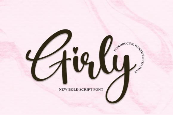 Discover Girly: A Free-Spirited Script for Creative Projects