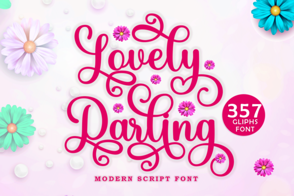 Discover the Elegant Charm of the Lovely Darling Font