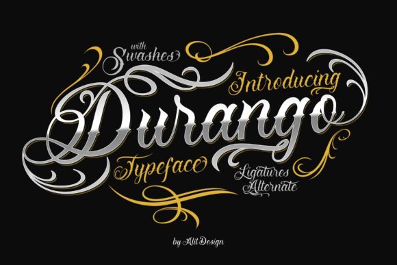 Durango: Gothic Blackletter Font for Bold Designs