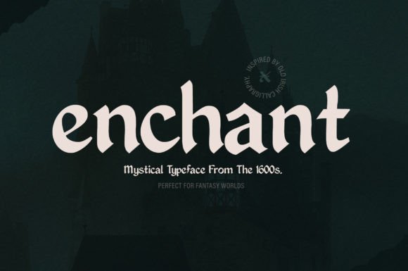 Enchant: A Celtic-Inspired Typeface for Timeless Design