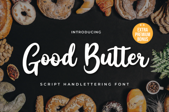 Good Butter: A Hand-Drawn Font with Elegant Character