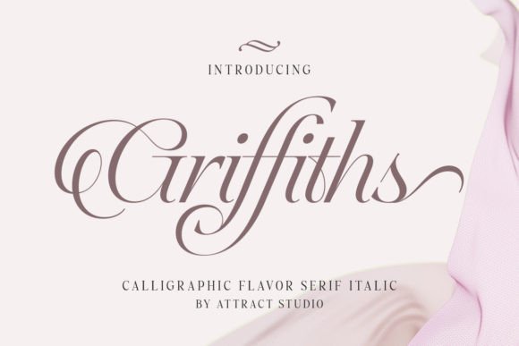 Griffiths: A Clean Serif for Stylized Branding