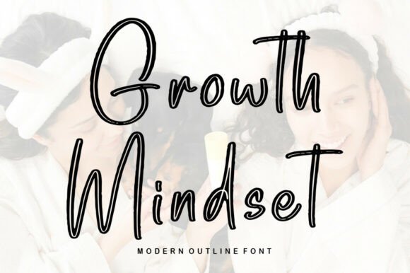 Growth Mindset: A Sweet Handwritten Font for Creative Projects