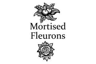 Mortised Fleurons: A Display Font for Vintage Elegance